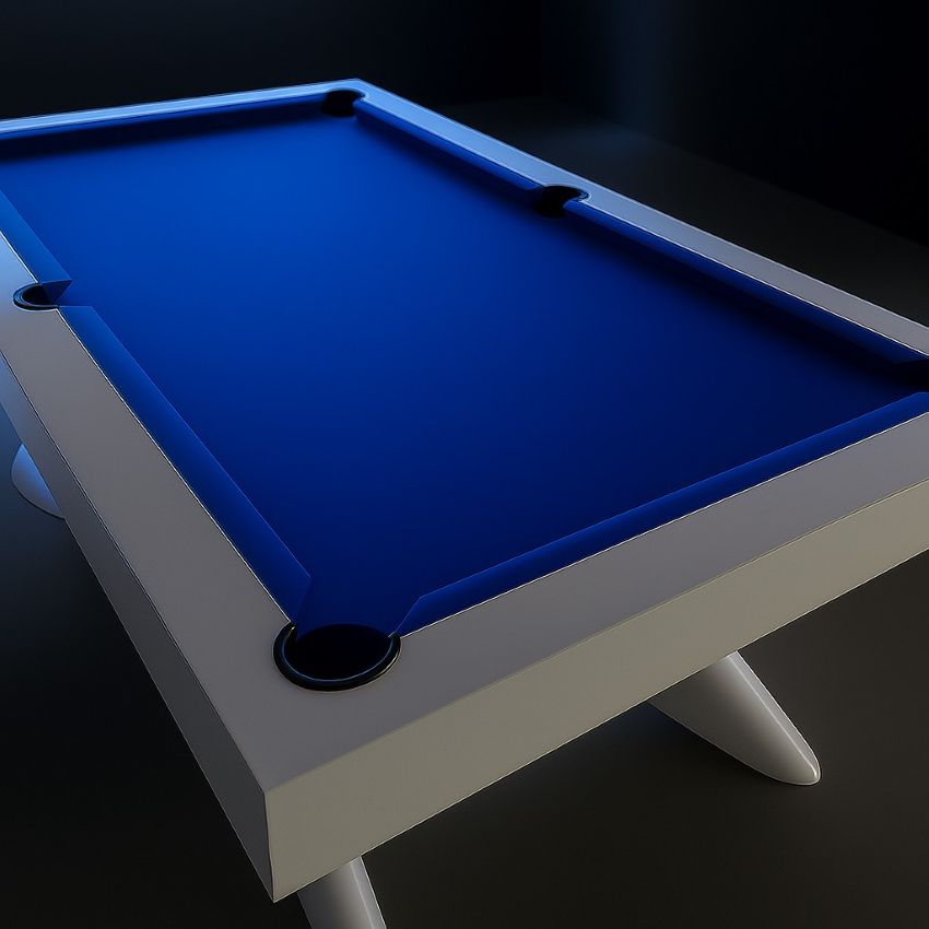 NovaCue | Beijing | Slate Bed Pool Table | Steel | 6ft & 7ft