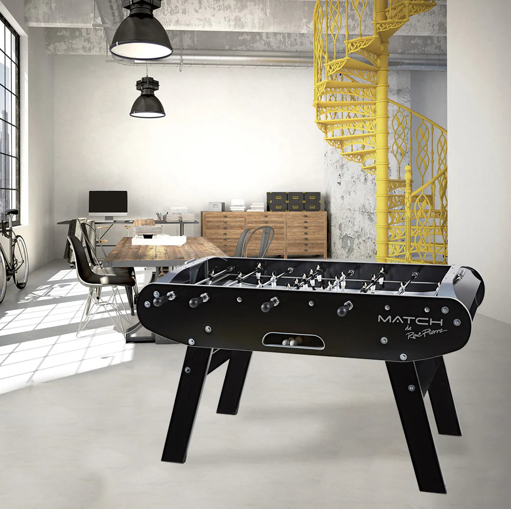 Kettler | René Pierre Match Noir | Football Table | Black