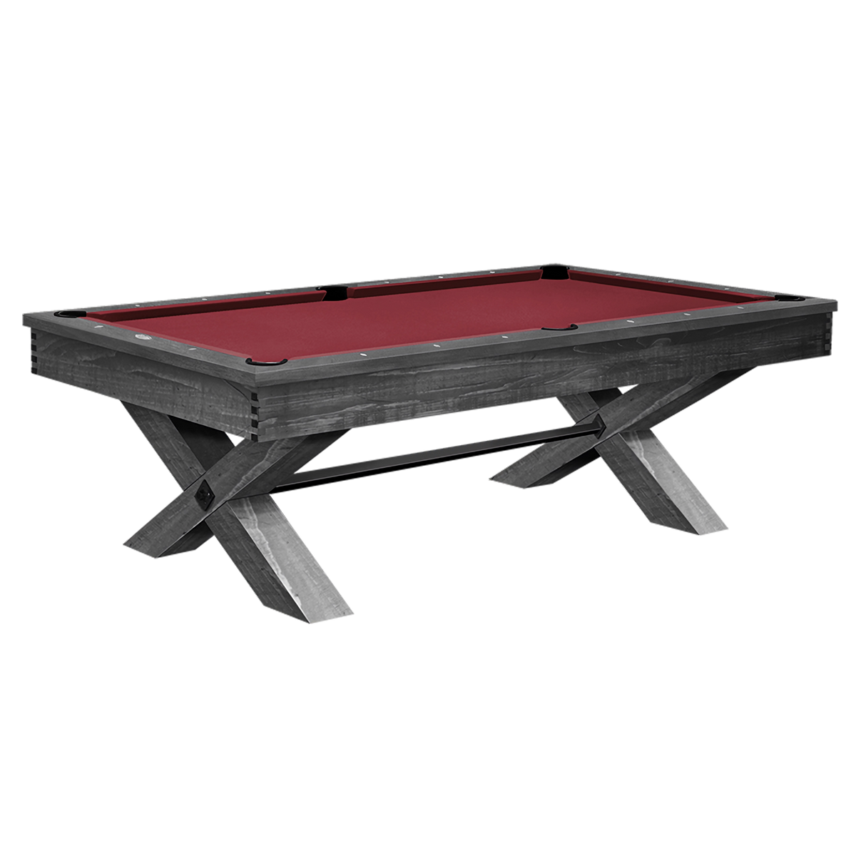 MCM | Vienna | Slate Bed Pool Table | Ebony | 8ft &amp; 9ft