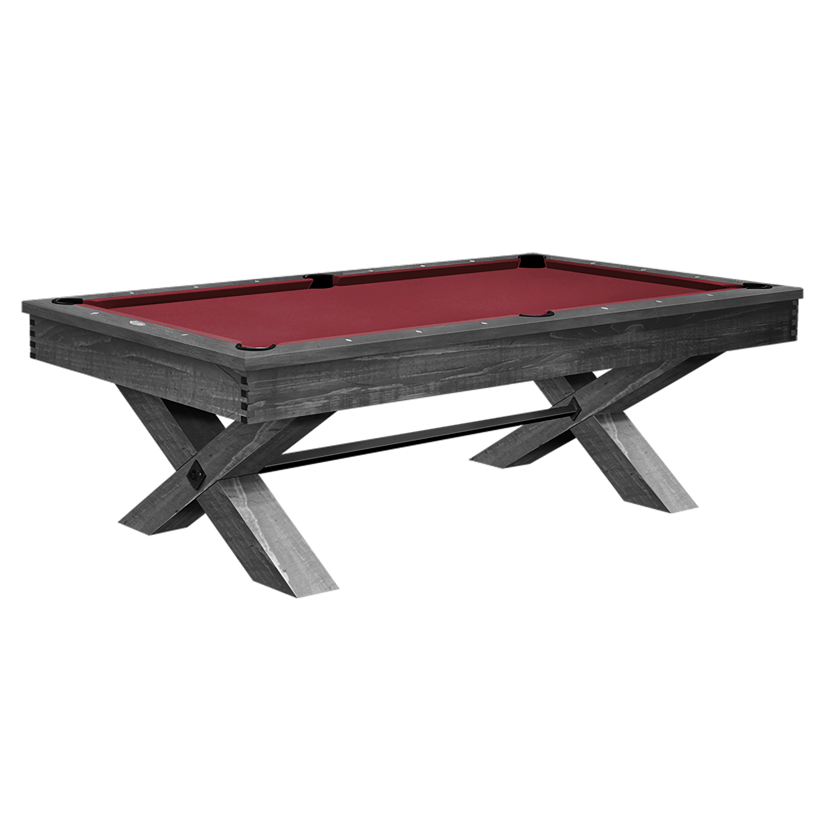 MCM | Vienna | Slate Bed Pool Table | Ebony | 8ft & 9ft