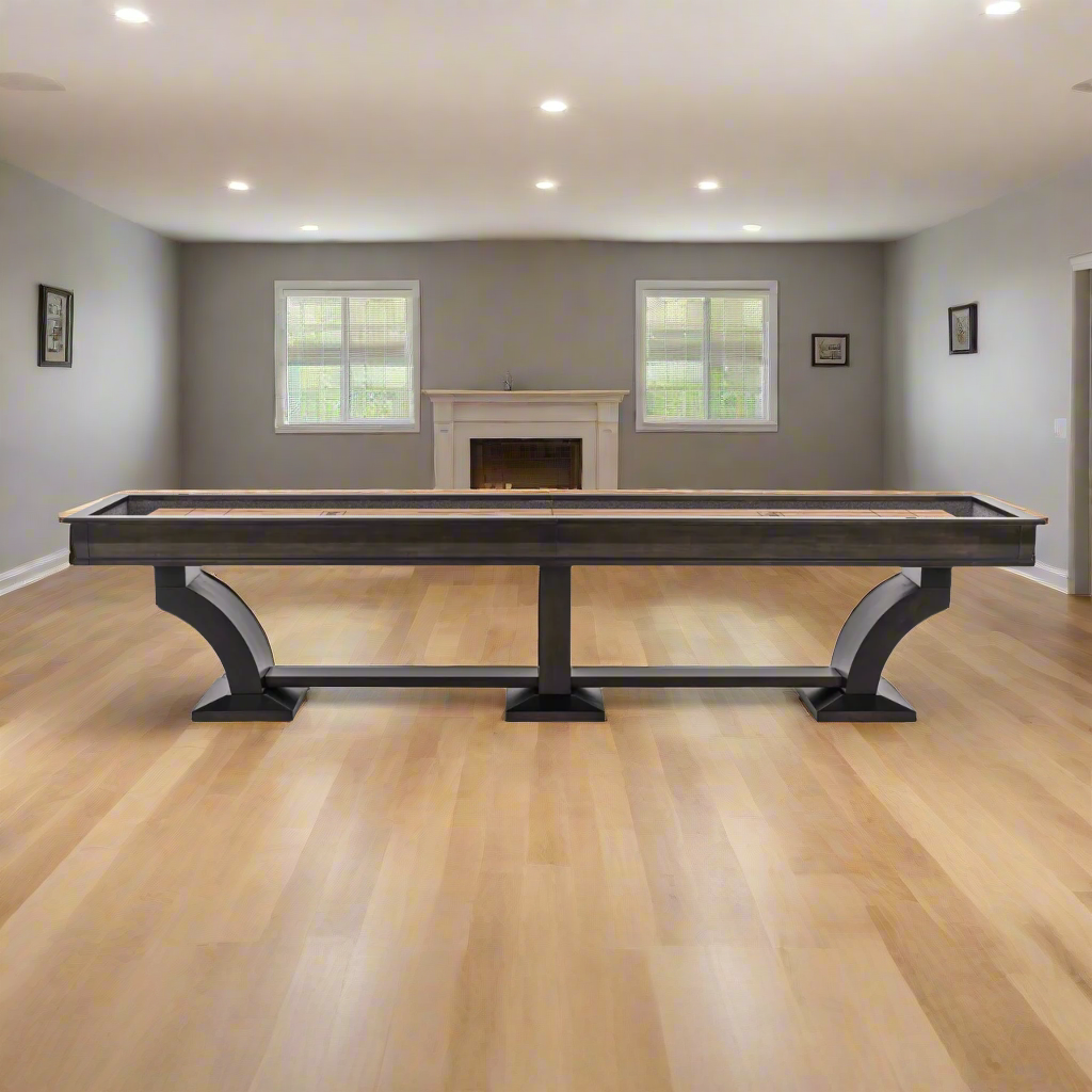 Plank &amp; Hide | Paxton | Shuffleboard Table | 12ft | 14ft