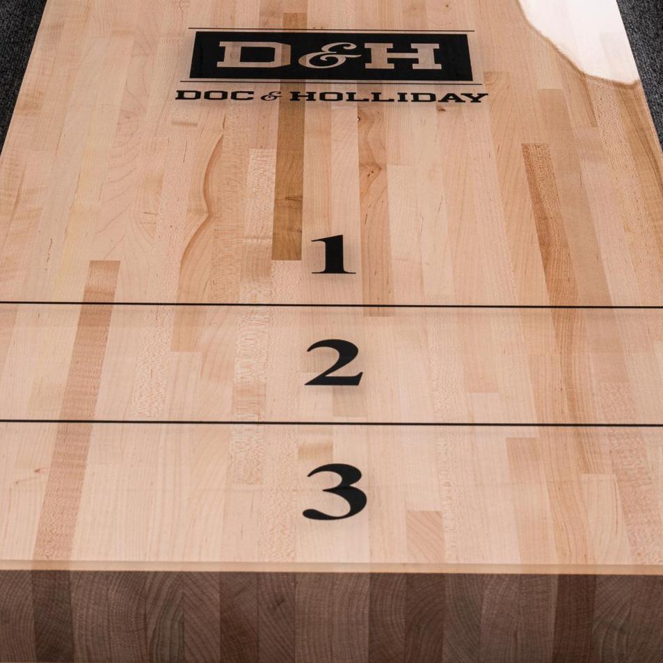 Doc & Holliday | Bowie | Shuffleboard Table | 12ft