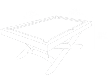 Table Tennis Top — 7'5" dimensions