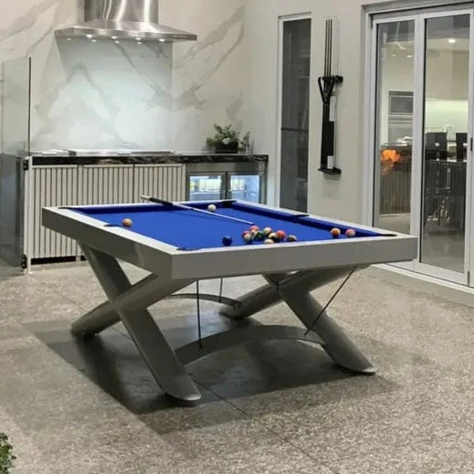 MCM | Beijing | Slate Bed Pool Table | Steel | 6ft &amp; 7ft