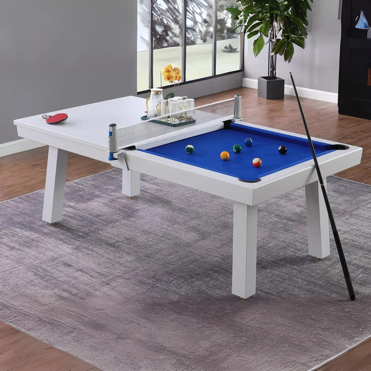 MCM | Vegas | Slate Bed Pool Table | Aluminium | 7ft