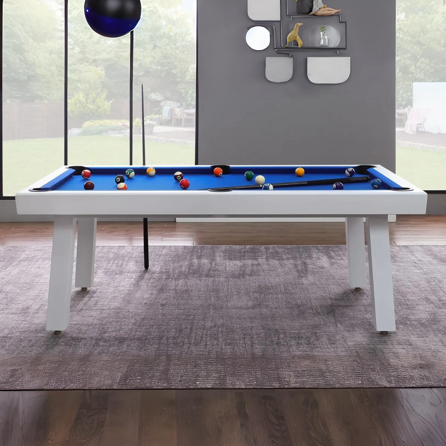 MCM | Vegas | Slate Bed Pool Table | Aluminium | 7ft