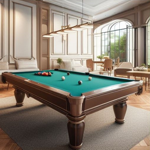 MCM | Sicily | Slate Bed Pool Table | Maple | 6ft &amp; 7ft