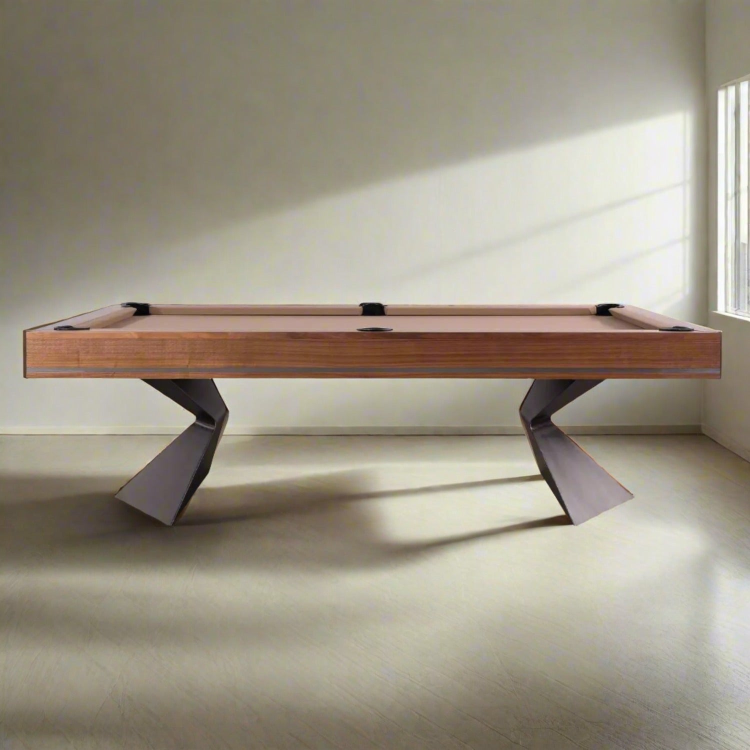 MCM | Berlin | Slate Bed Pool Table | Walnut | 8ft & 9ft